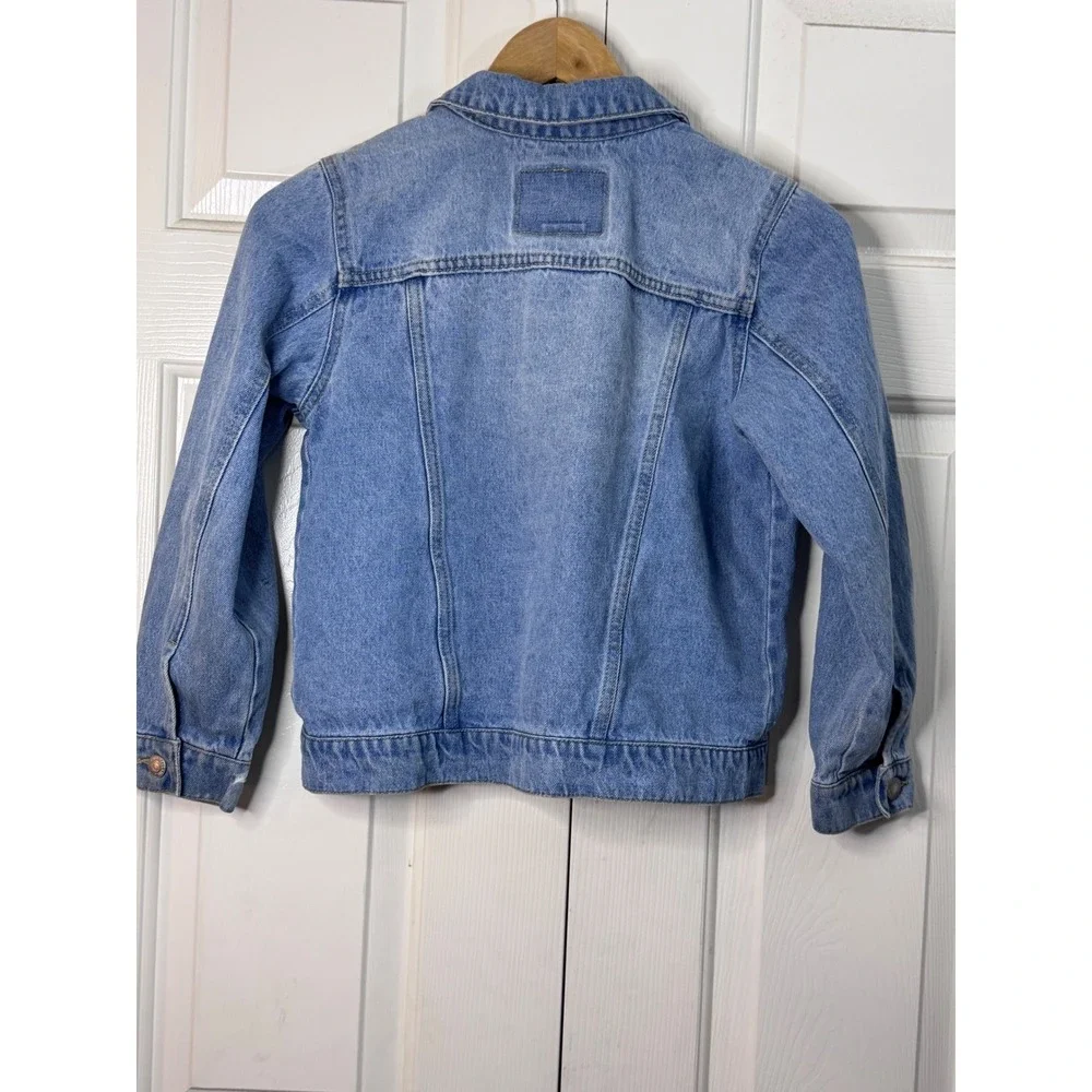 Levi's Kids Trucker Denim Jacket Size‎ S (8-10) Light Wash Button Up